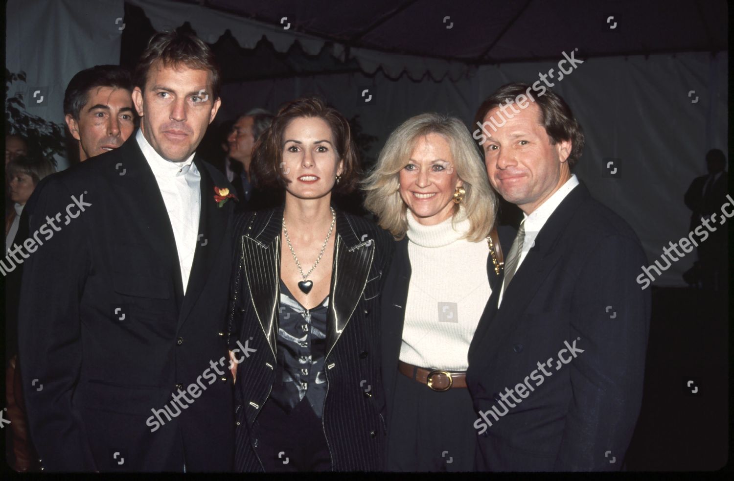 Kevin Costner Cindy Silva Michael Ovitz His Editorial Stock Photo Stock Image Shutterstock