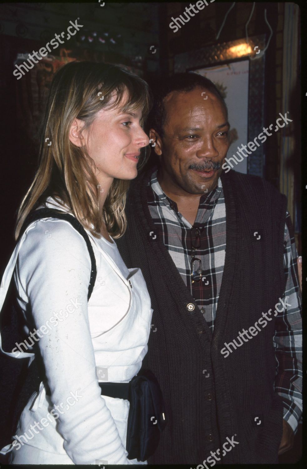 Nastassja Kinski Quincy Jones Editorial Stock