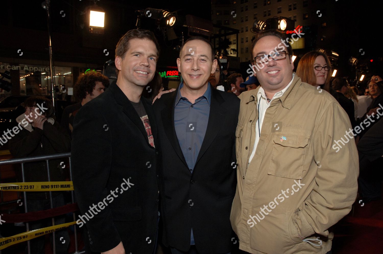 Paul Young Paul Reubens Peter Principato Editorial Stock Photo - Stock ...