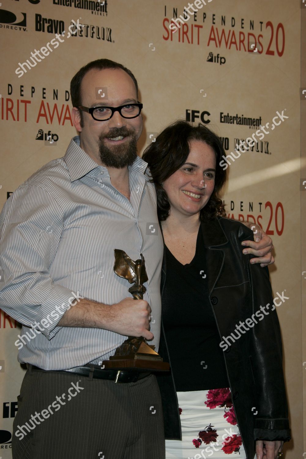 Paul Giamatti Wife Liz Giamatti Editorial Stock Photo Stock Image