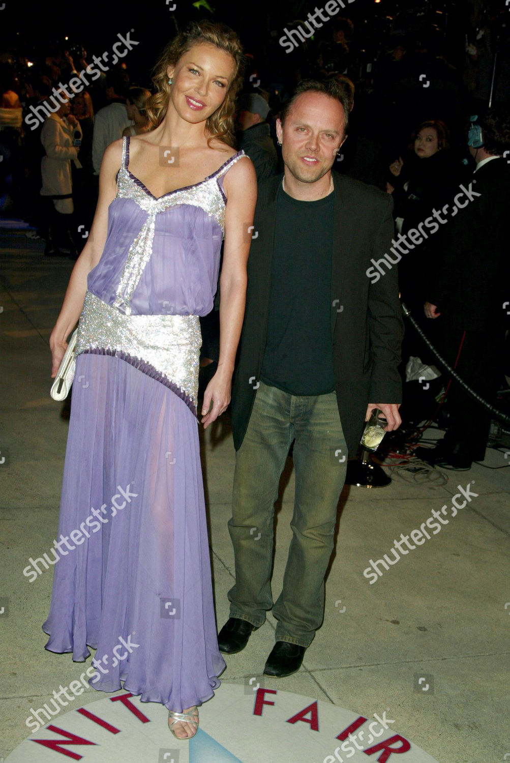 Connie Nielsen Lars Ulrich Editorial Stock Photo - Stock Image ...