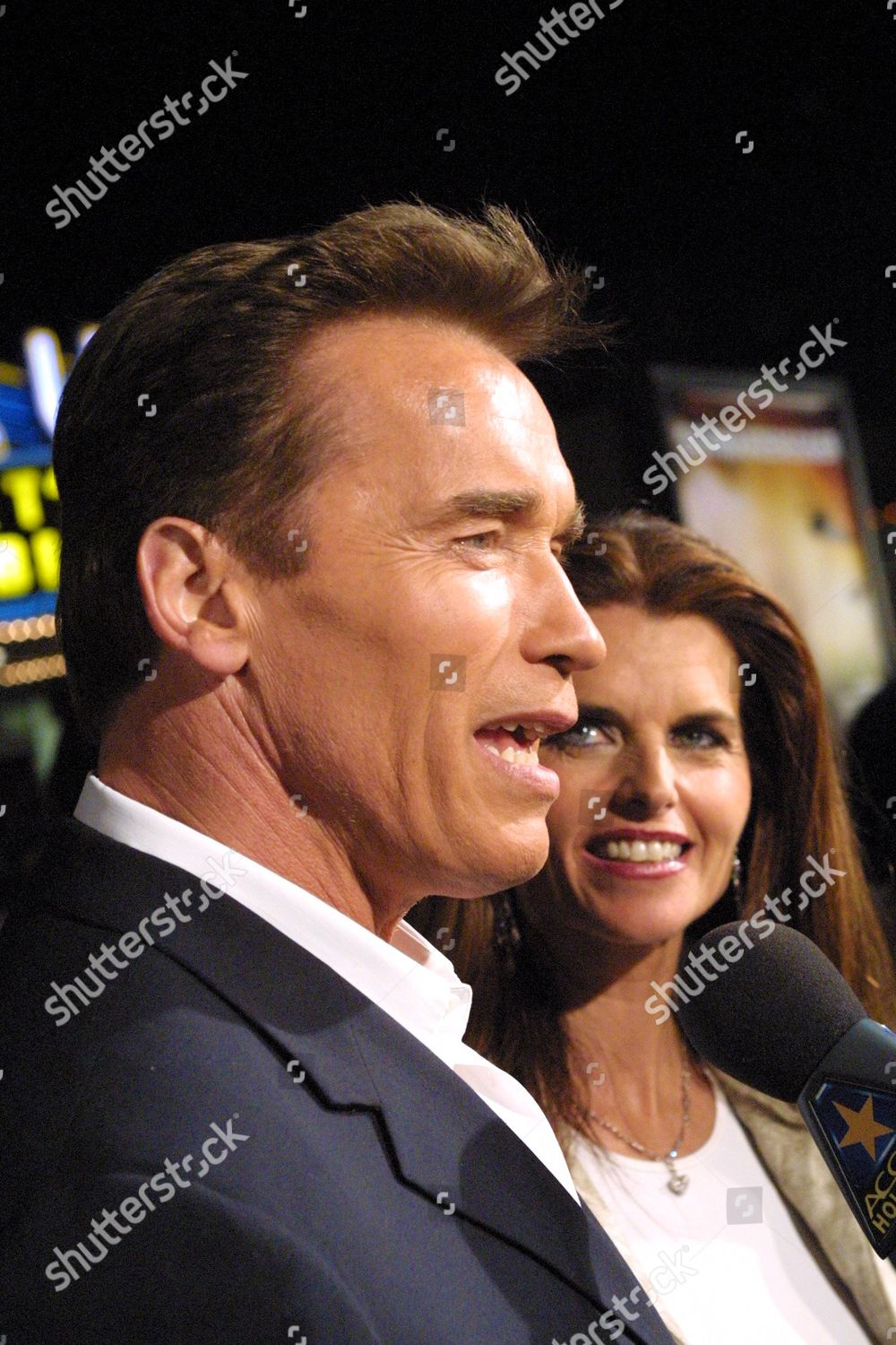 Arnold Schwarzenegger Wife Maria Shriver Editorial Stock Photo - Stock