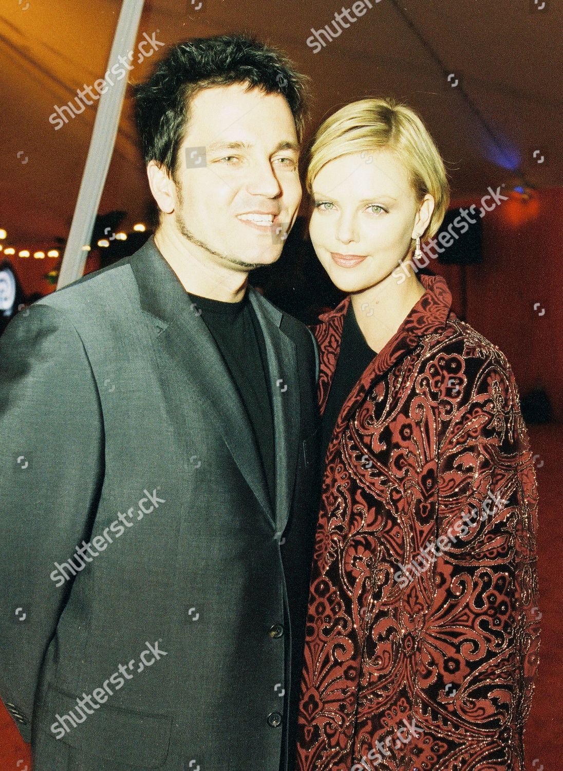 Stephan Jenkins Charlize Theron Editorial Stock Photo - Stock Image