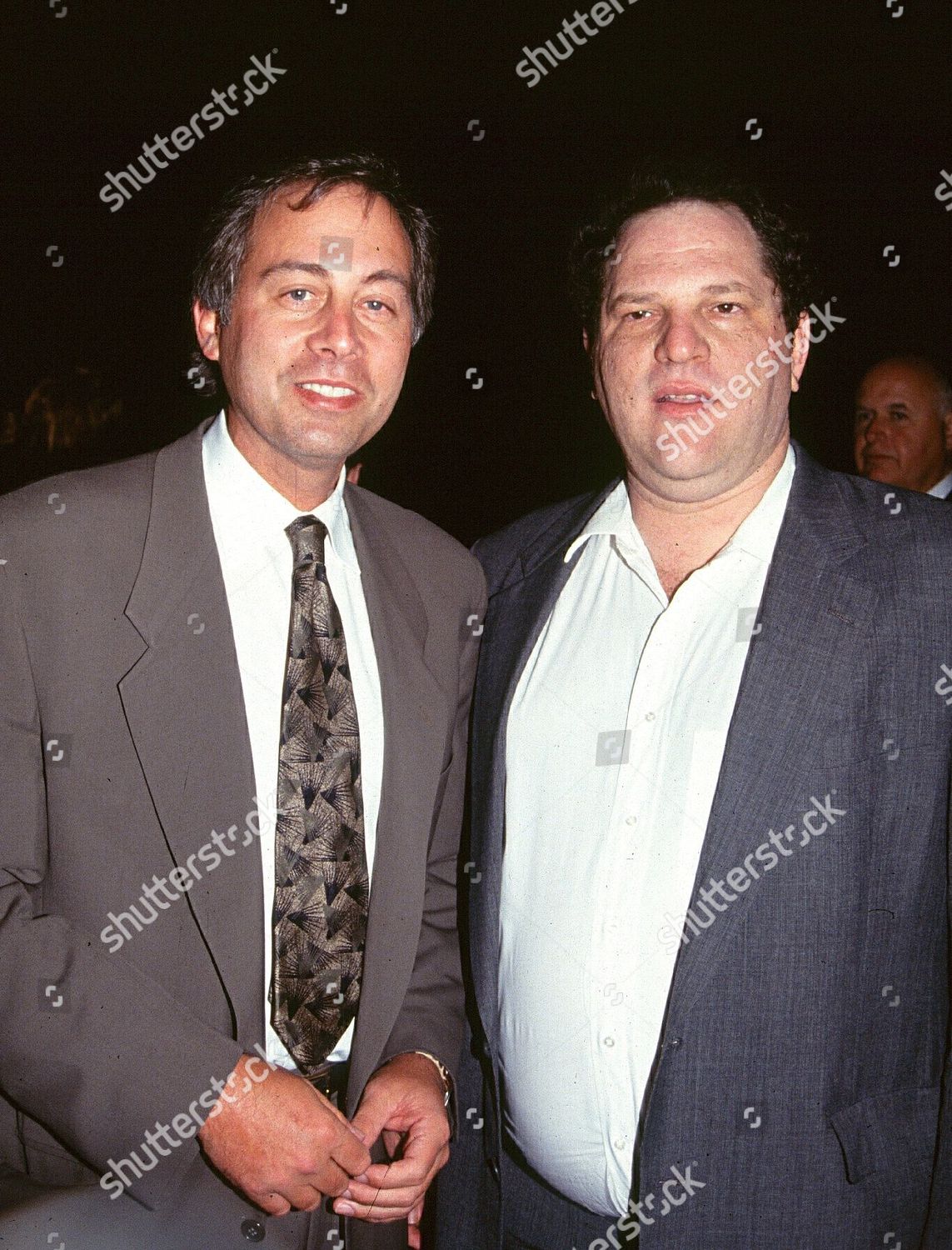 Brandon Tartikoff Harvey Weinstein Editorial Stock Photo - Stock Image