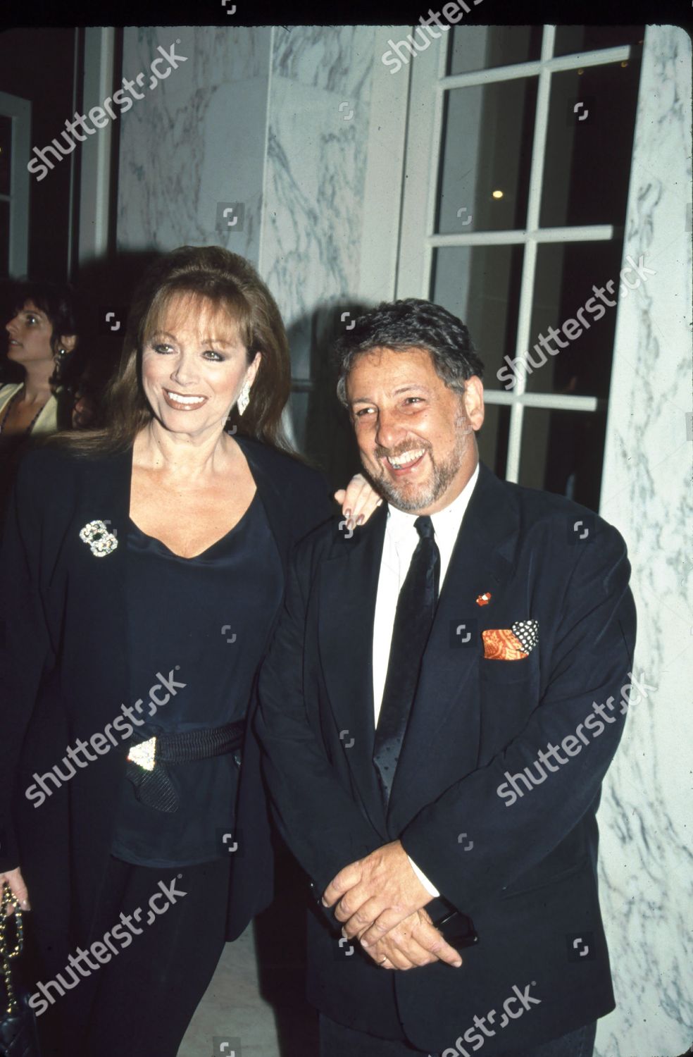 Jackie Collins Barry Krost Editorial Stock Photo - Stock Image ...