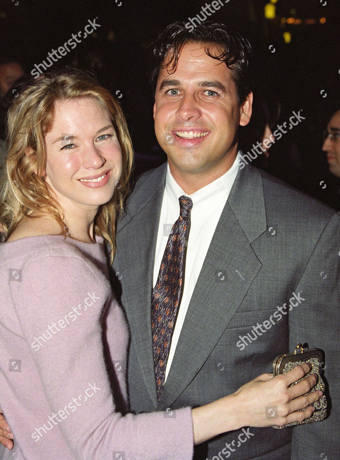 Renee Zellweger Her Brother Drew Editorial Stock Photo Stock Image