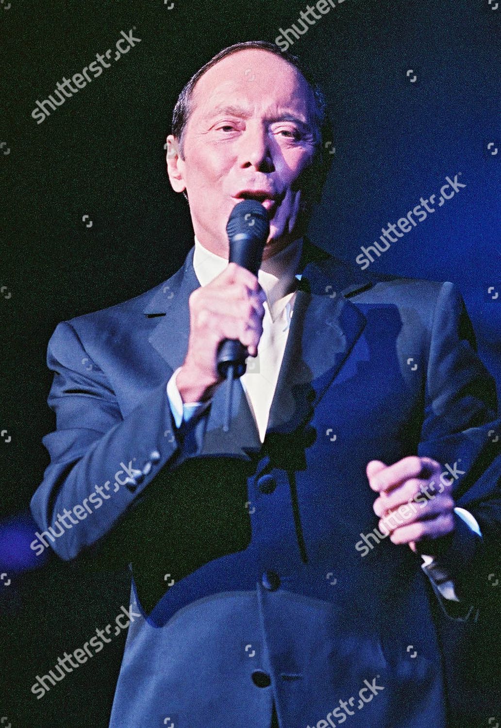 Paul Anka Las Vegas America 07 Editorial Stock Photo - Stock Image ...