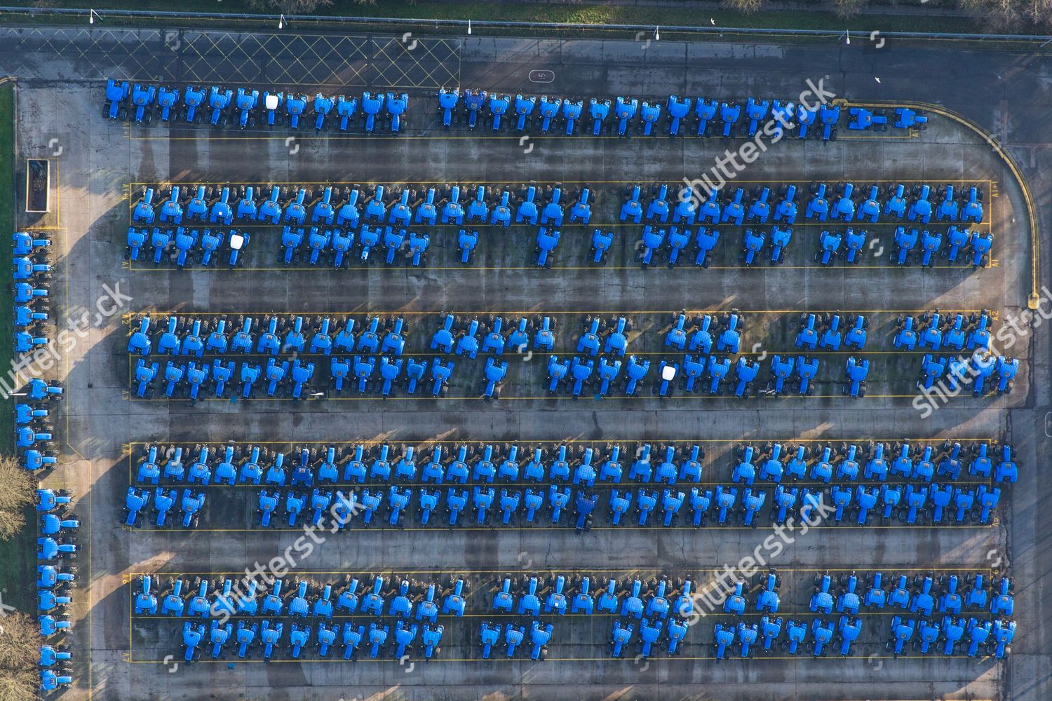 Tractors New Holland Agriculture Production Facility Editorial Stock   Shutterstock 5158184ao 