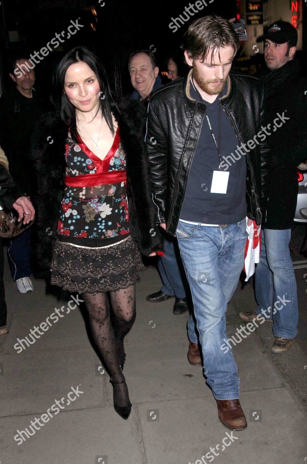 Andrea Corr Boyfriend Shaun Evans Editorial Stock Photo Stock Image