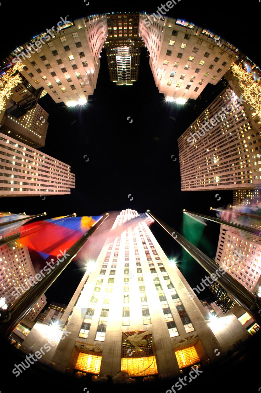 Rockefeller Centre New York America Editorial Stock Photo - Stock Image ...