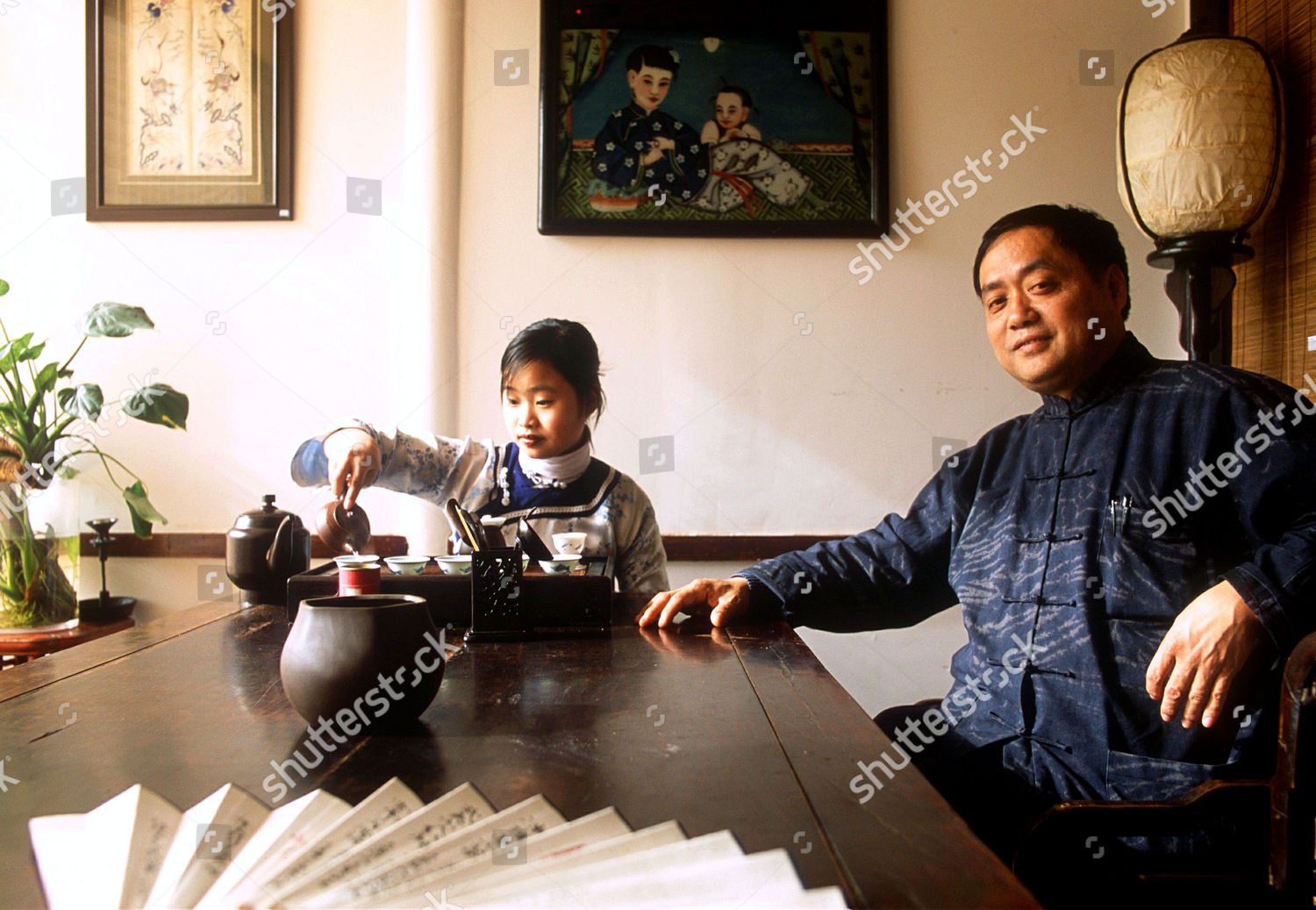 Charlie Guo Owner Guyuan Antique Tearoom French