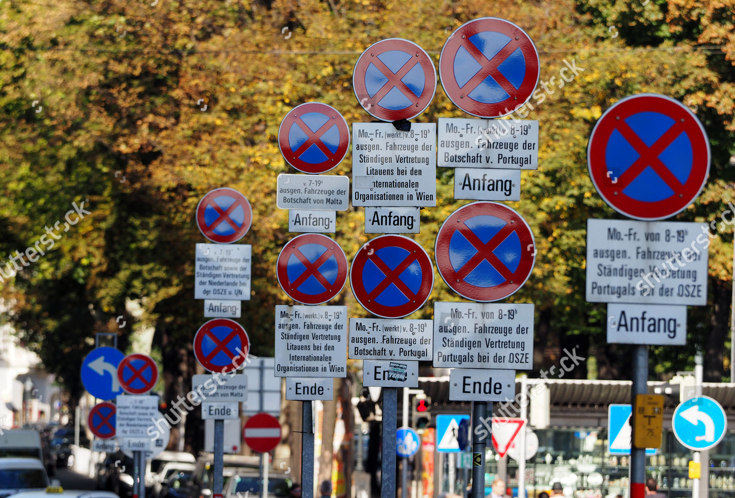 Overload Street Signs Editorial Stock Photo - Stock Image | Shutterstock