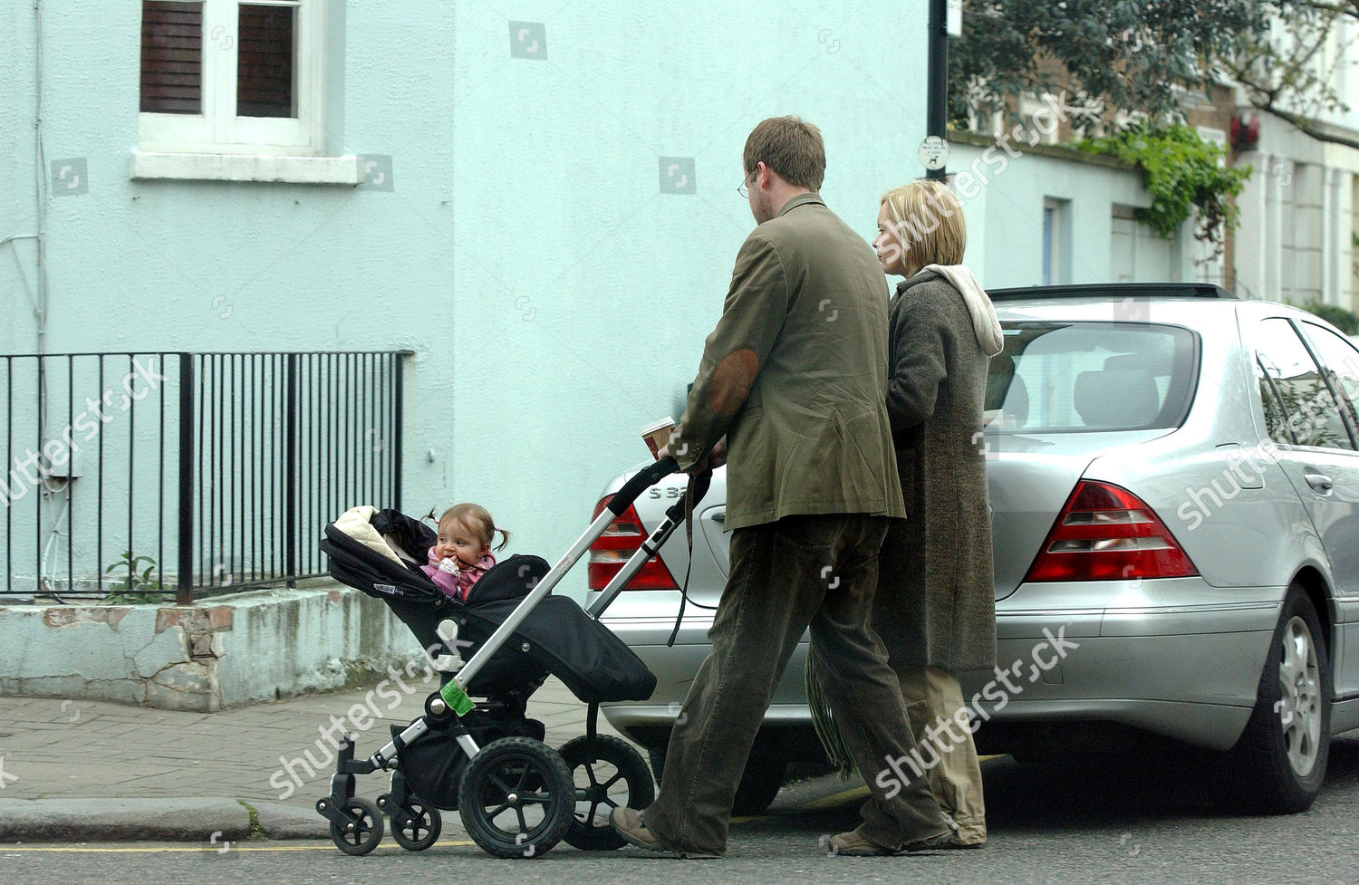 Mariella Frostrup Husband Jason Mccue Baby Editorial Stock Photo ...