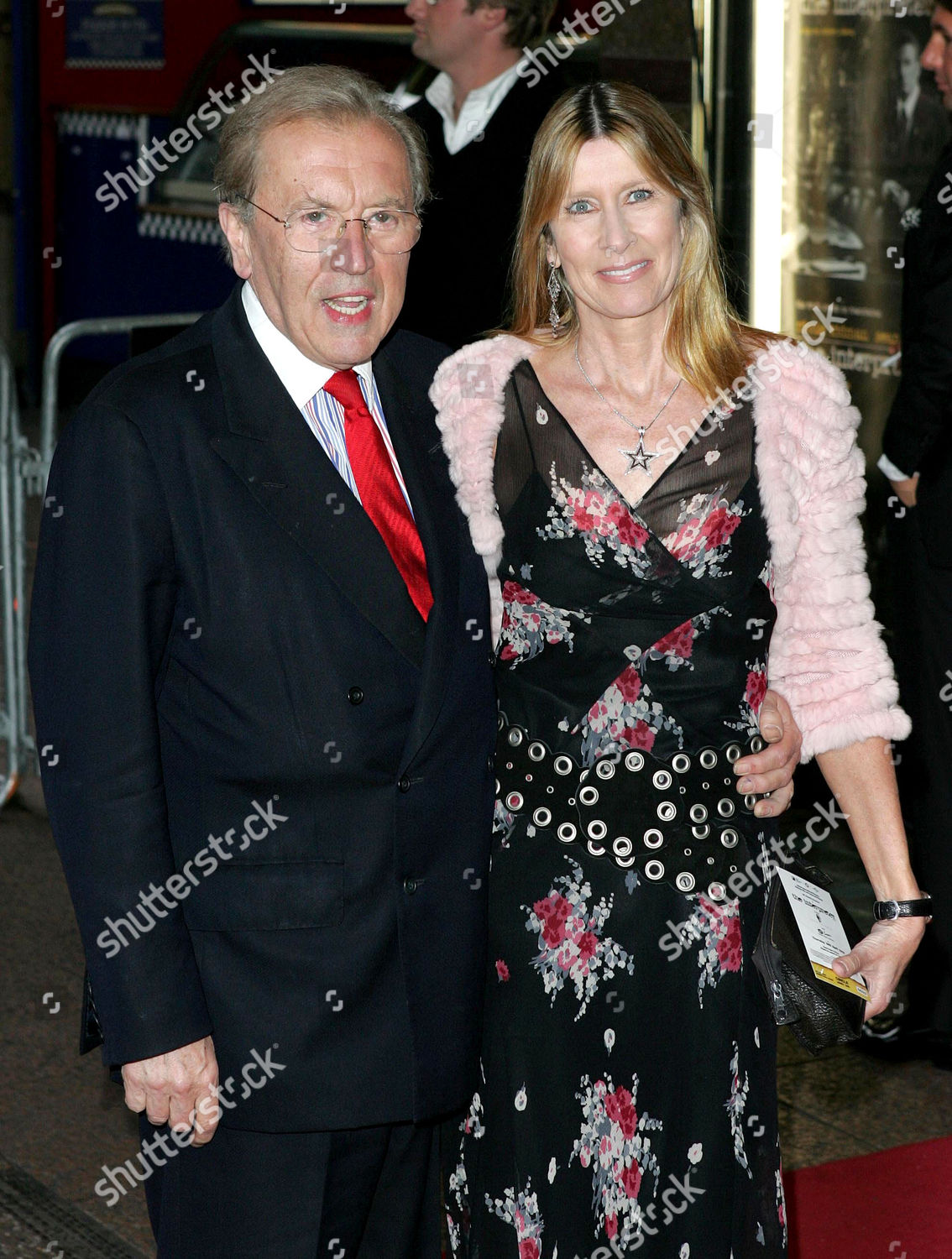 David Frost Lady Carina Fitzalan Howard Editorial Stock Photo - Stock ...