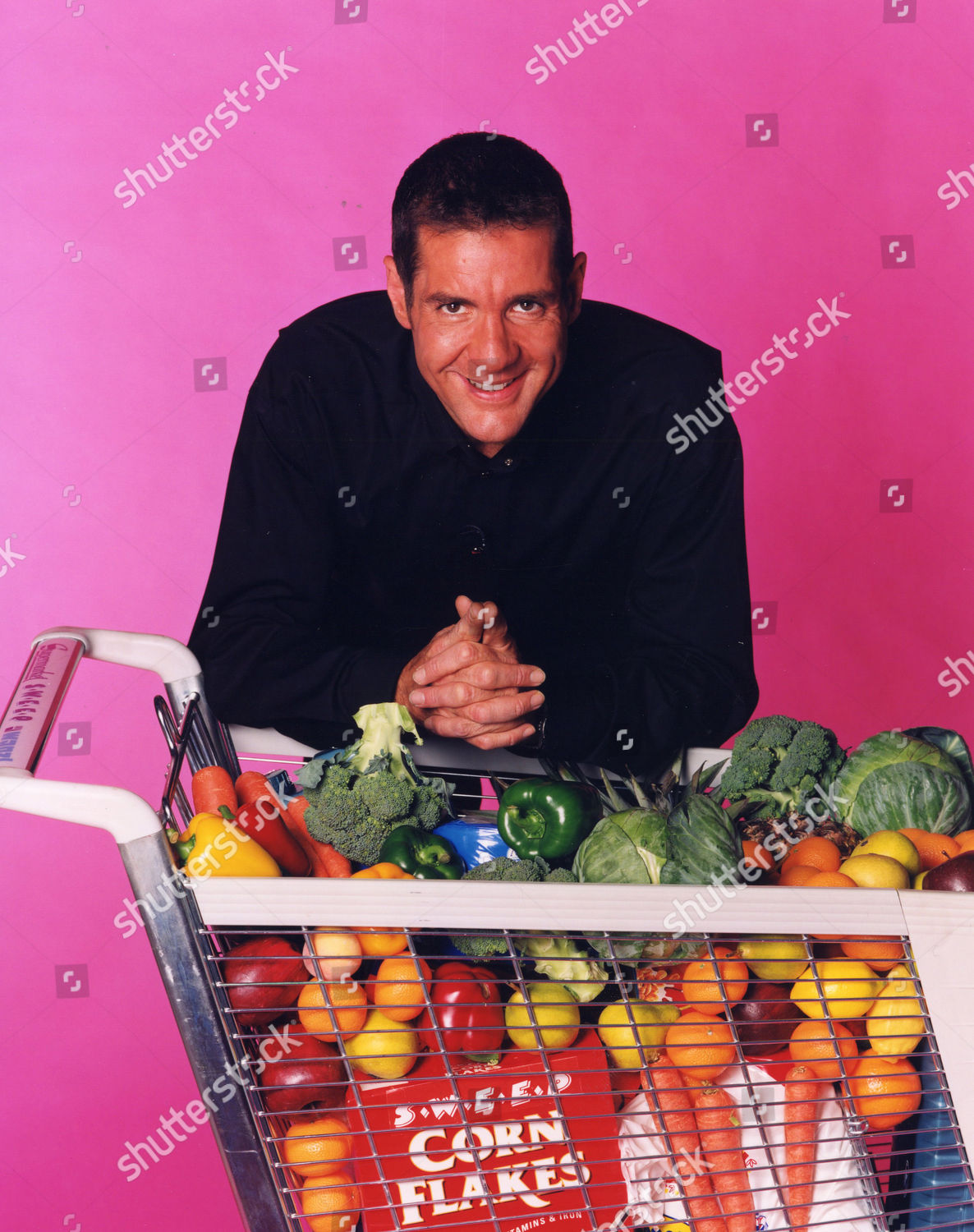 Dale Winton Dales Supermarket Sweep 2001 Editorial Stock Photo Stock