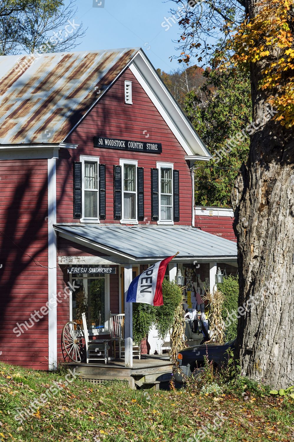 South Woodstock General Store Woodstock Editorial Stock Photo Stock
