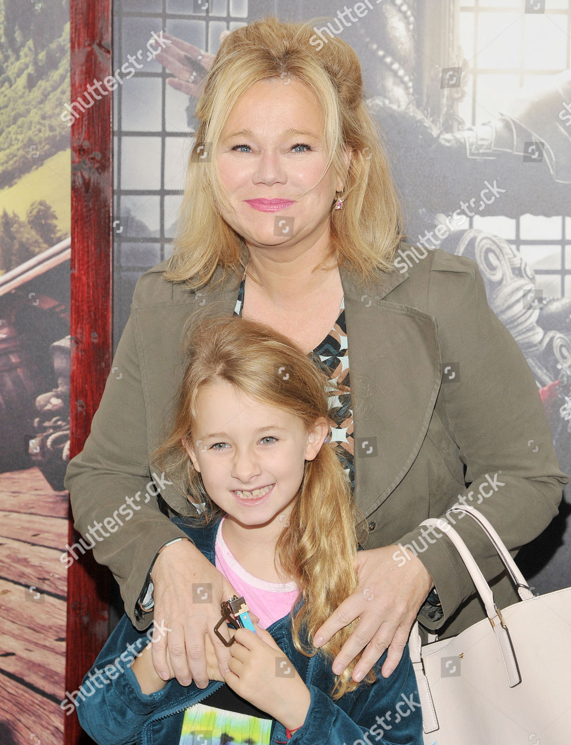 Caroline Rhea Ava Rhea Economopoulos Editorial Stock Photo - Stock