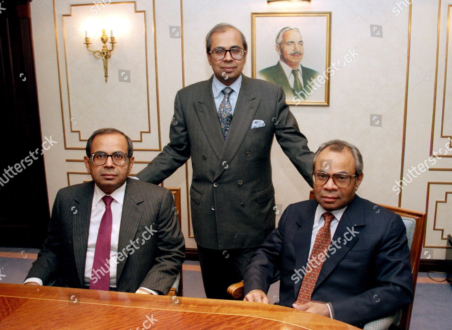 Prakash Gopichand Srichand Hinduja Editorial Stock Photo - Stock Image