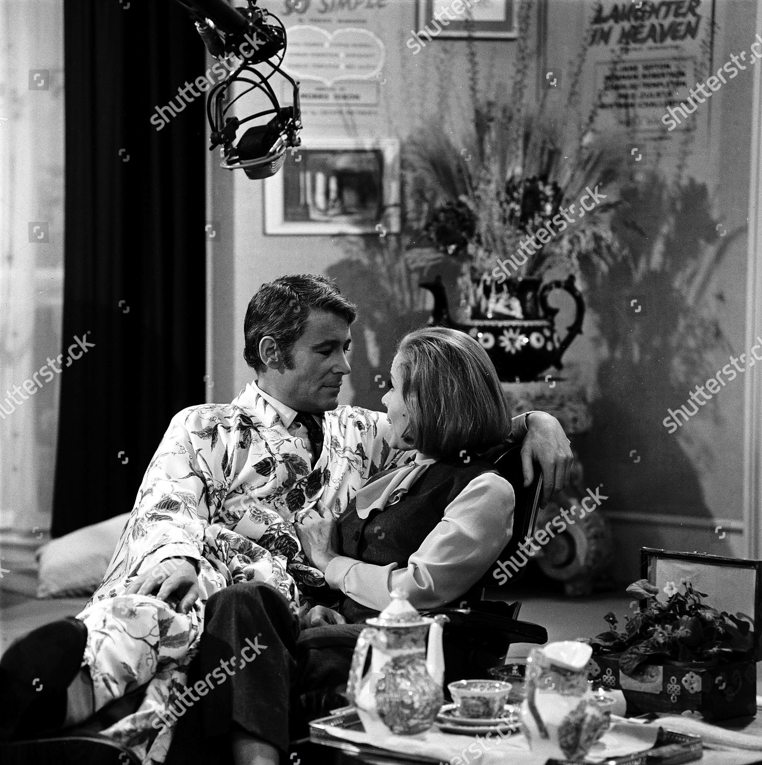 Peter Otoole Honor Blackman Present Laughter Editorial Stock Photo ...