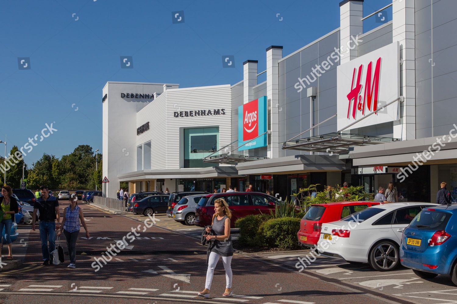 Debenhams Argos Hm Outlets Coliseum Shopping Park Editorial Stock