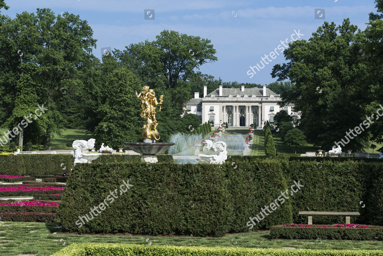 Achievement Statue Nemours Mansion Gardens Wilmington Delaware