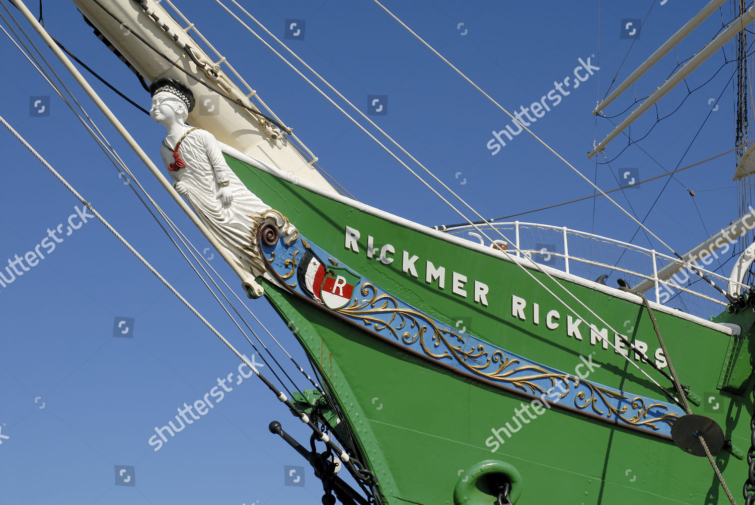 Bow Figurehead Historic Sail Ship Rickmer Editorial Stock Photo Stock Image Shutterstock
