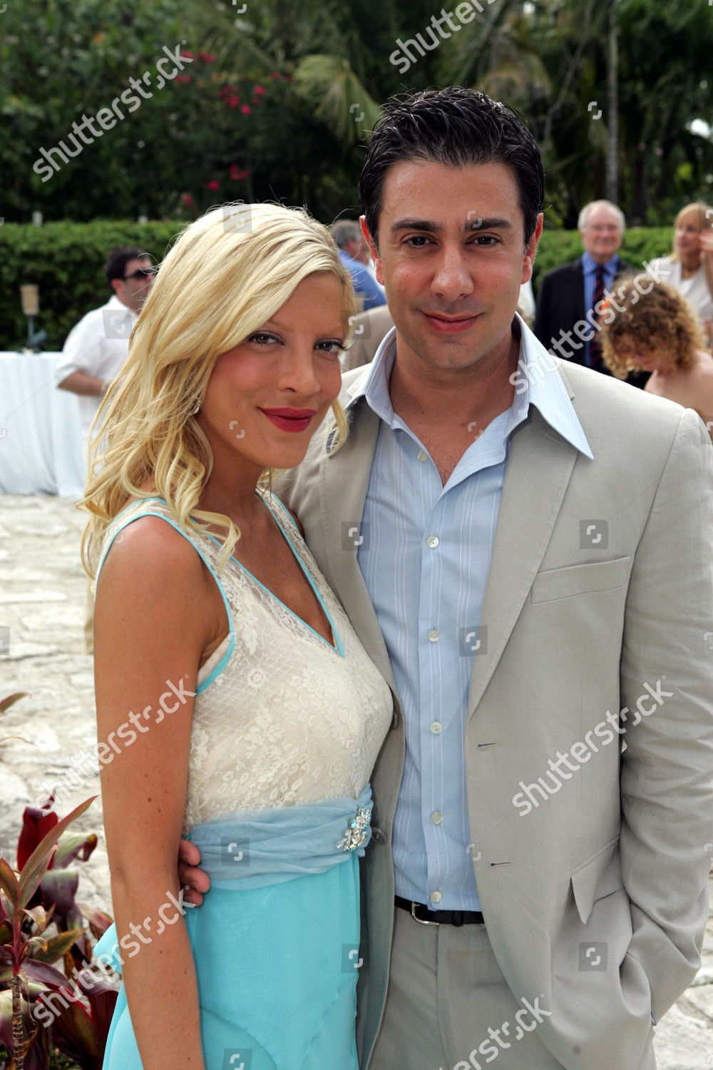 Tori Spelling Husband Charlie Shanian Editorial Stock Photo - Stock