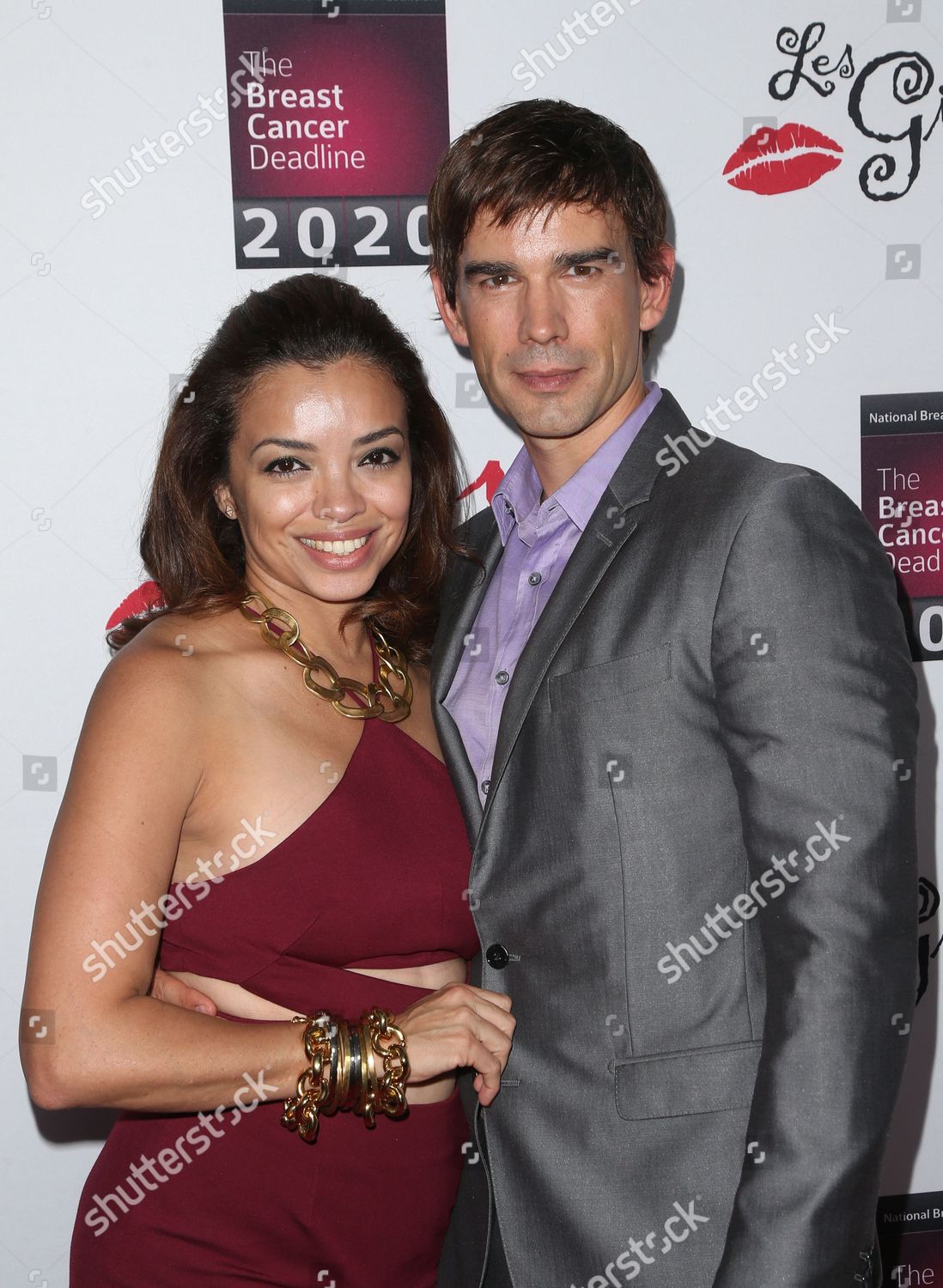 Christopher Gorham Anel Lopez Editorial Stock Photo Stock Image