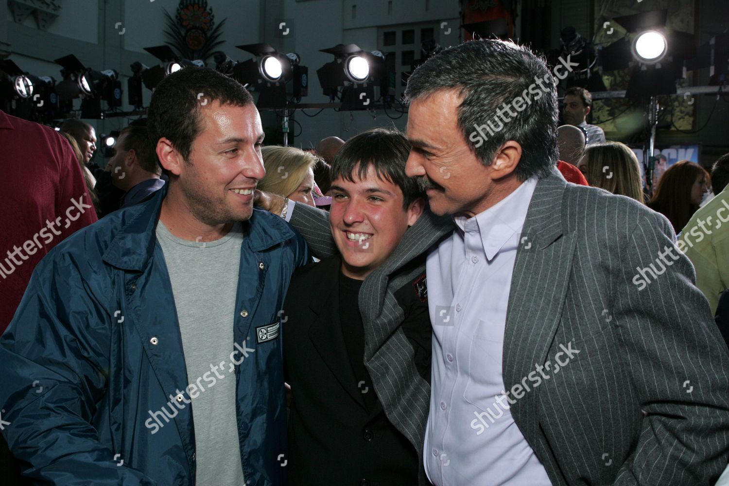 Adam Sandler Quinton Reynolds Burt Reynolds Editorial Stock Photo 