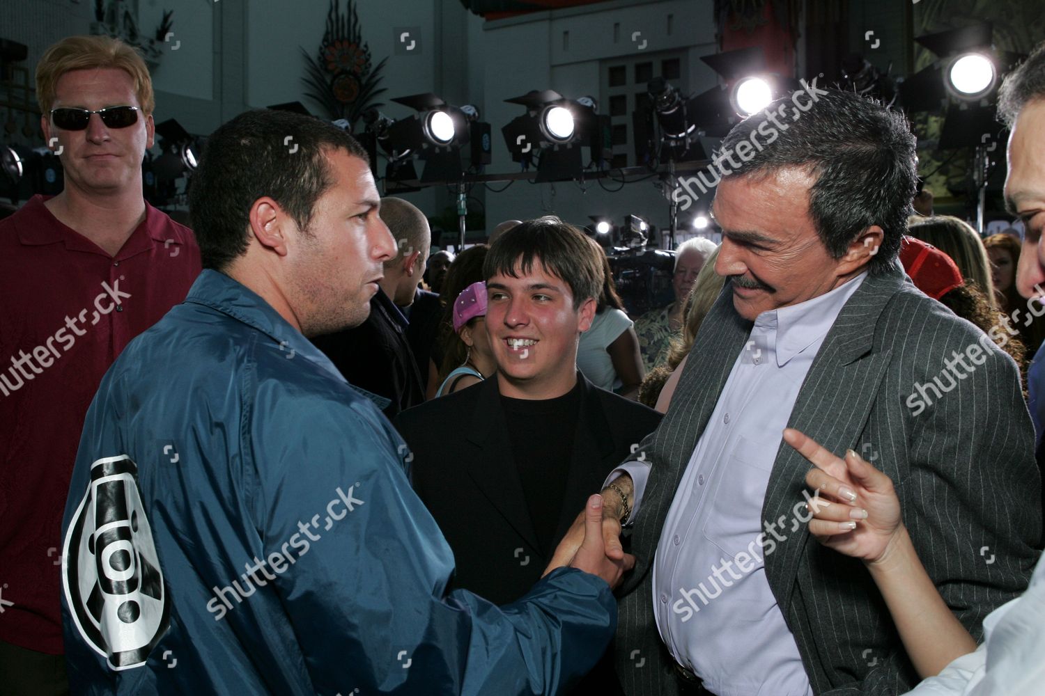 Adam Sandler Quinton Reynolds Burt Reynolds Editorial Stock Photo ...