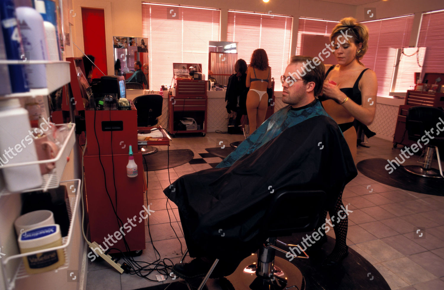 A Little Top Hairdressing Salon Las Vegas Editorial Stock Photo