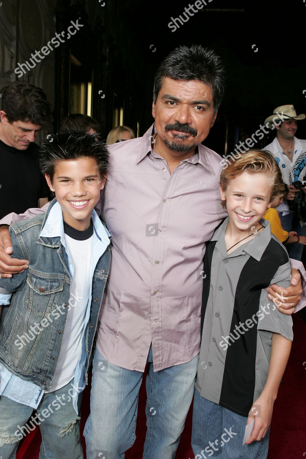 Taylor Lautner George Lopez Cayden Boyd Editorial Stock Photo - Stock ...