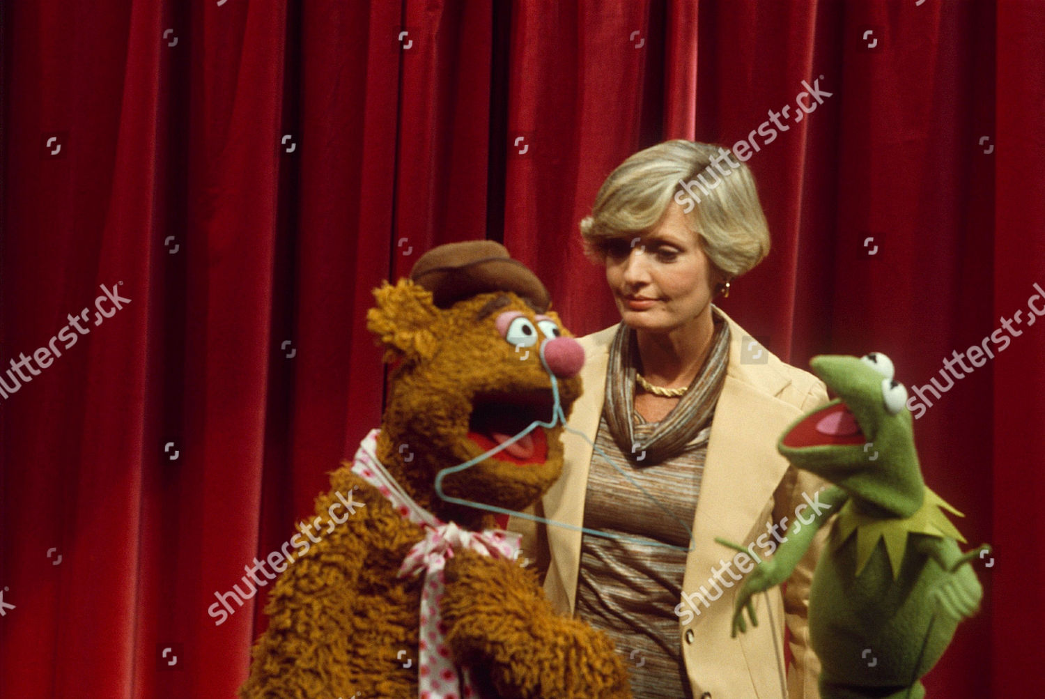 Muppet Show Florence Henderson Kermit Fozzie Editorial Stock Photo ...