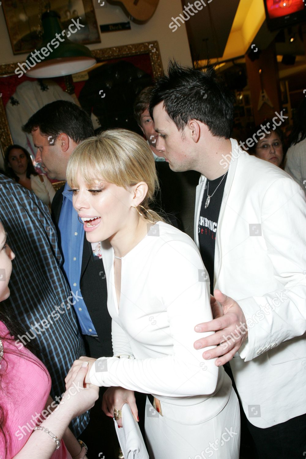 Hilary Duff Boyfriend Joel Madden Editorial Stock Photo - Stock Image