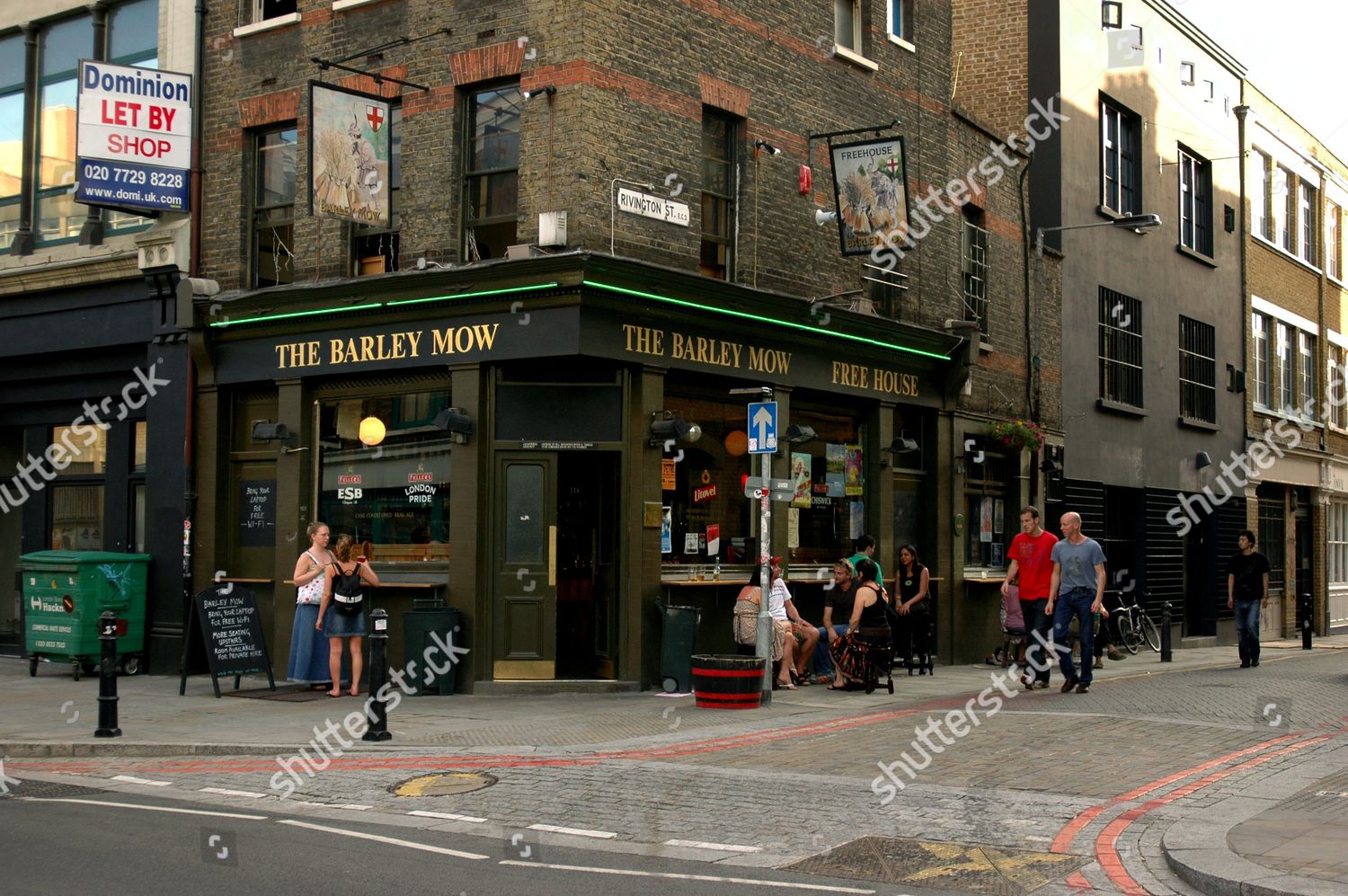 Barley Mow Pub On Curtain Road Editorial Stock Photo Stock Image
