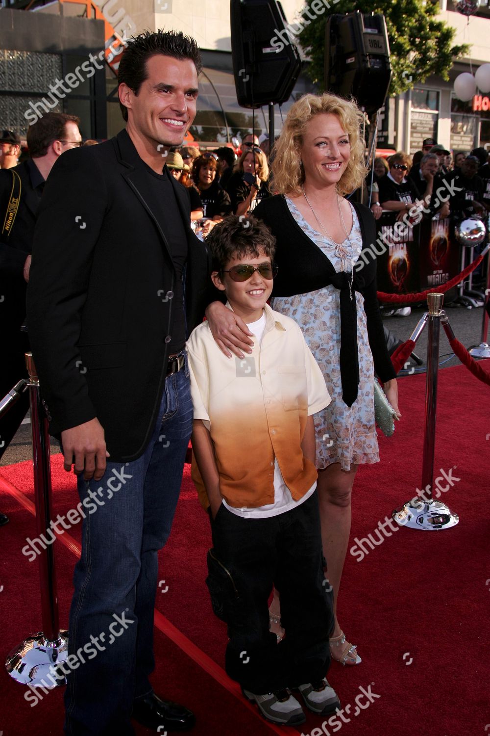 Antonio Sabato Jr Virginia Madsen Son Editorial Stock Photo - Stock ...