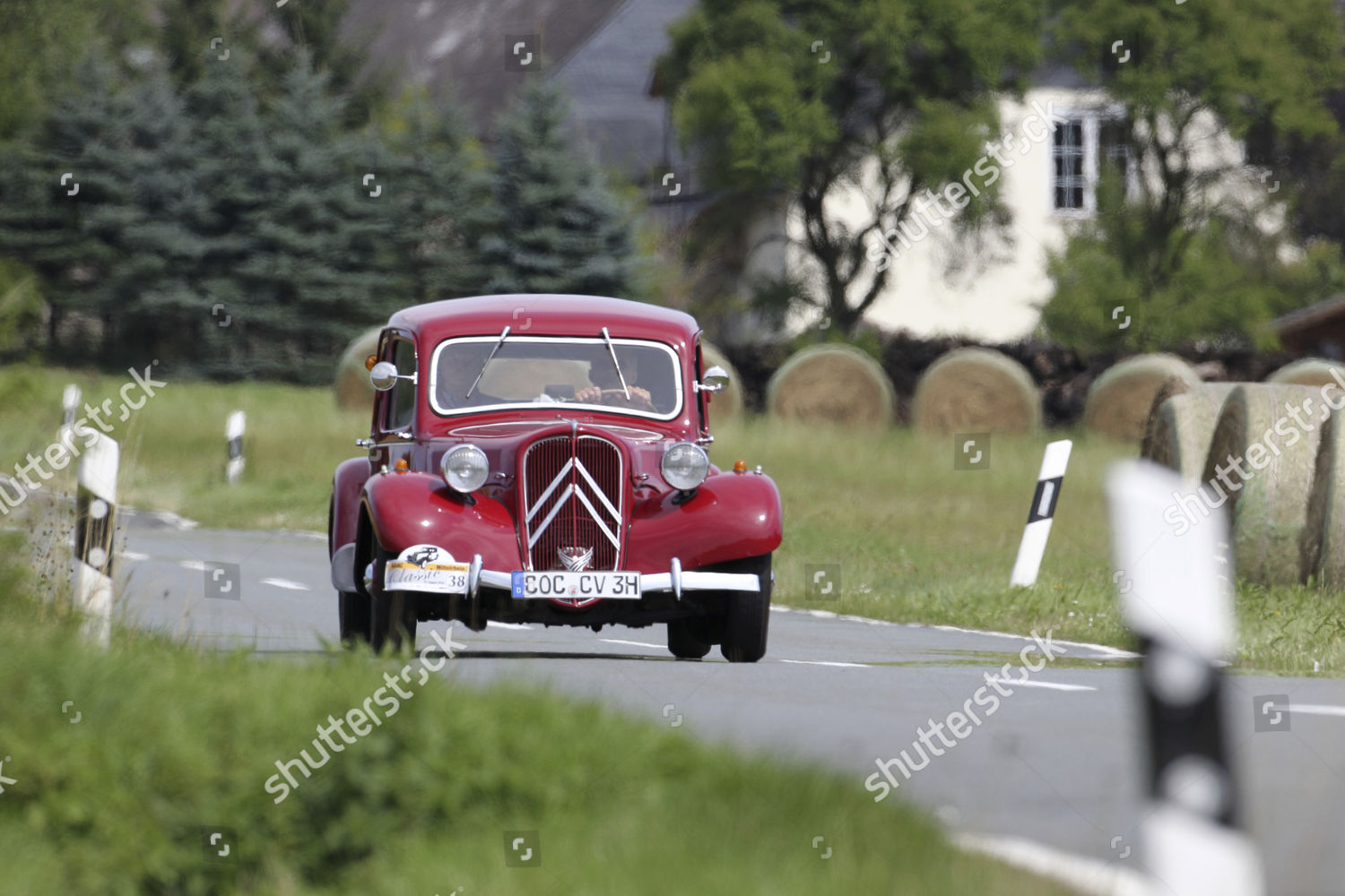 Vintage Car Rally Adac Mittelrheinclassic 2010 Editorial Stock Photo