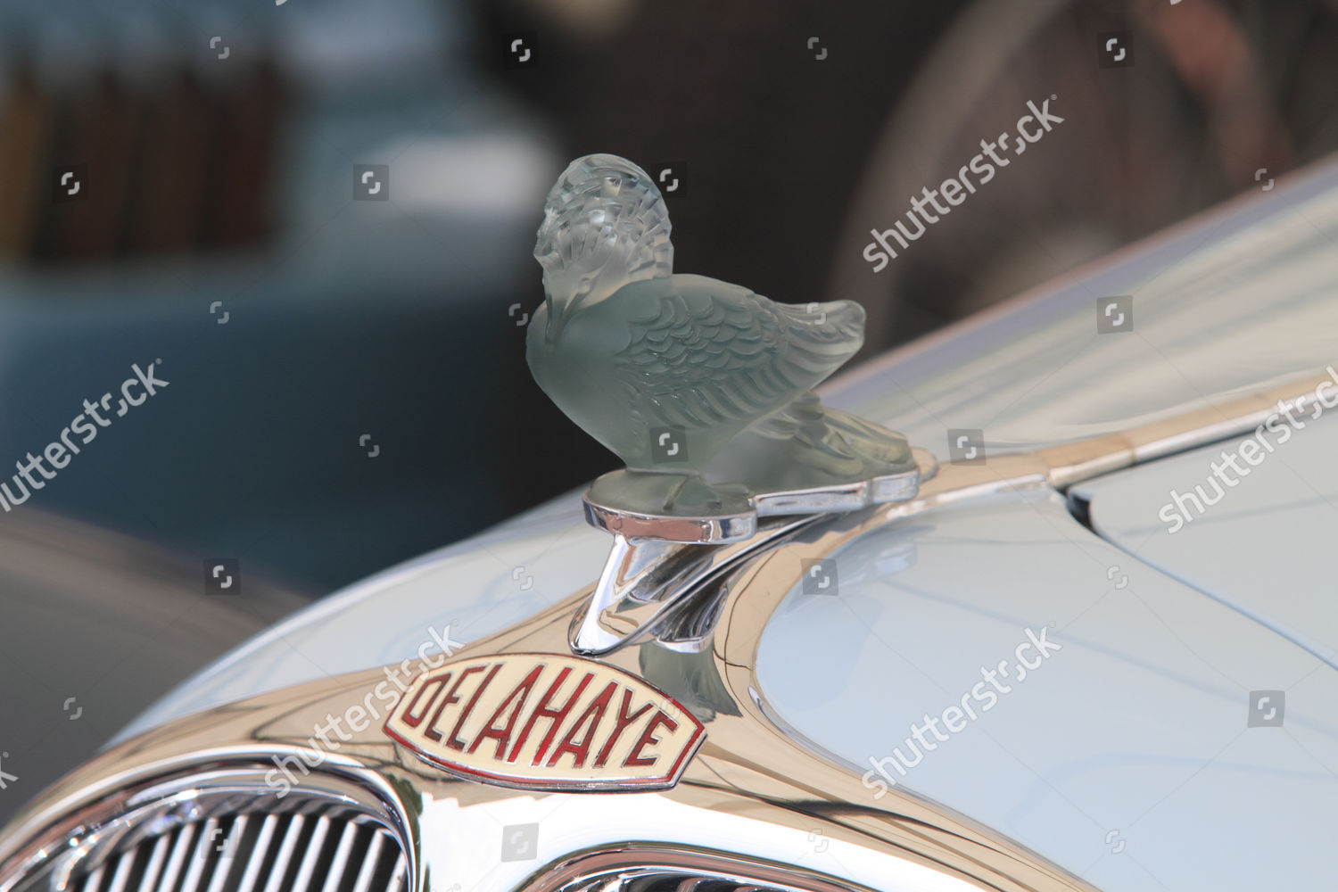 Glass Hood Ornament By Lalique On Editorial Stock Photo Stock Image