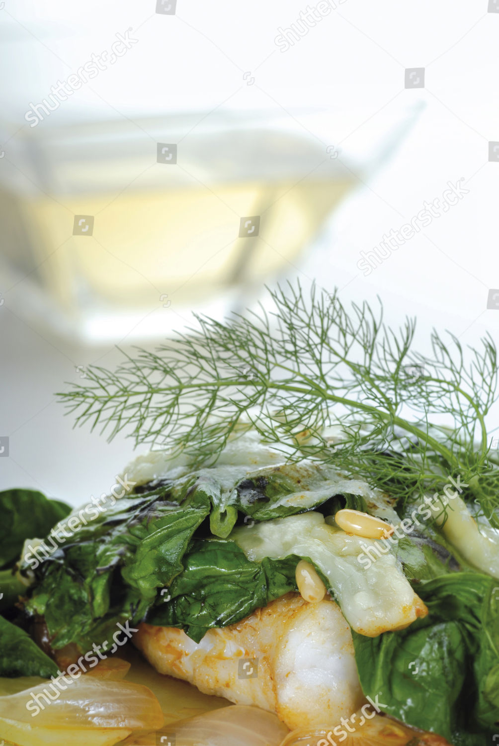 Monkfish White Wine Editorial Stock Photo Stock Image Shutterstock