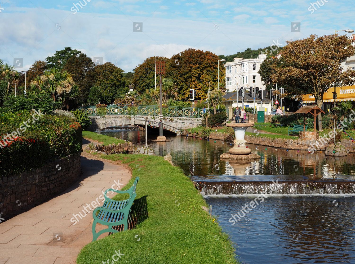 Dawlish Town Gardens Park South Devon Editorial Stock Photo Stock