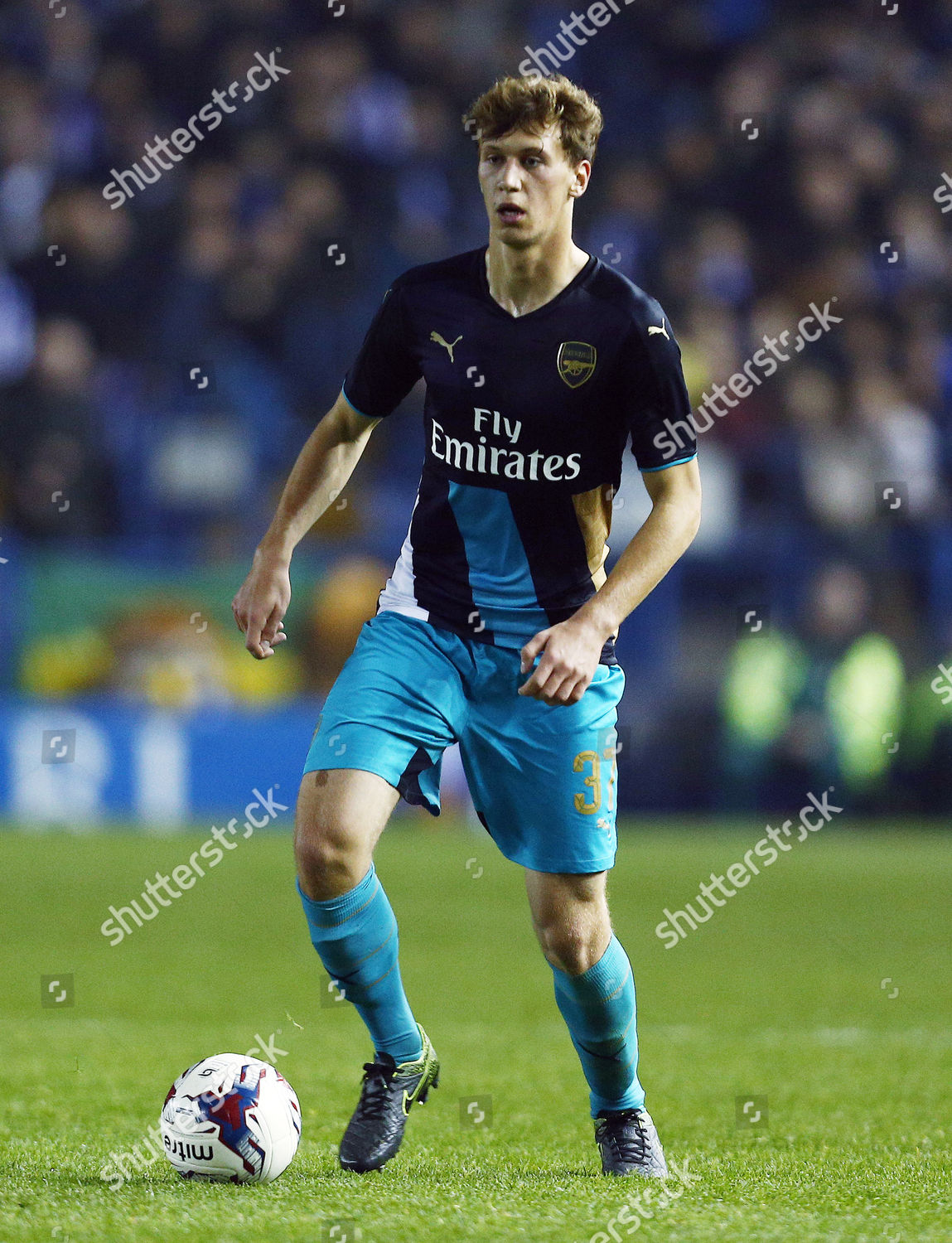 Krystian Bielik Arsenal During Capital One Cup Editorial Stock Photo Stock Image Shutterstock