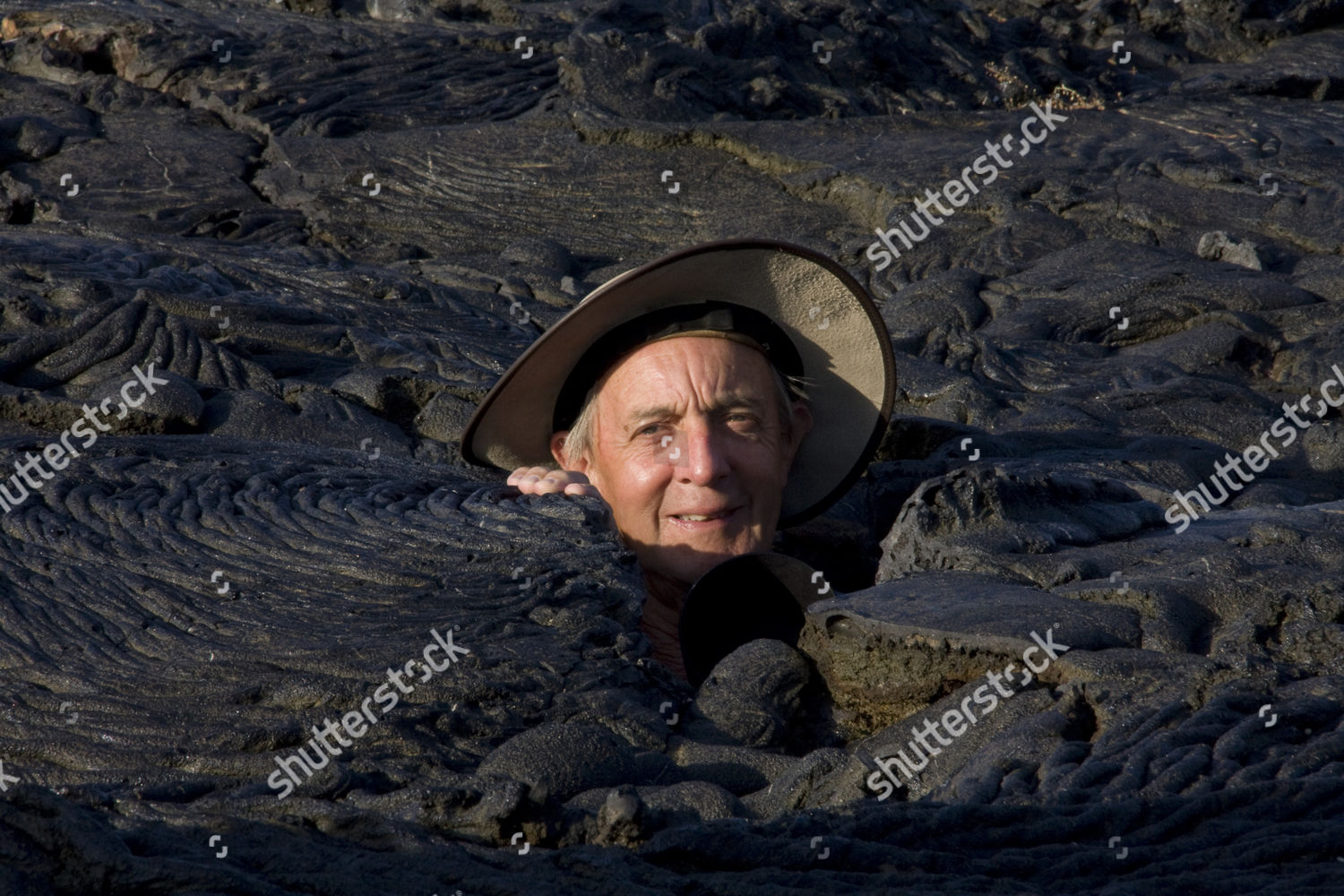 Professor W G Bill Hale Lava Editorial Stock Photo - Stock Image ...