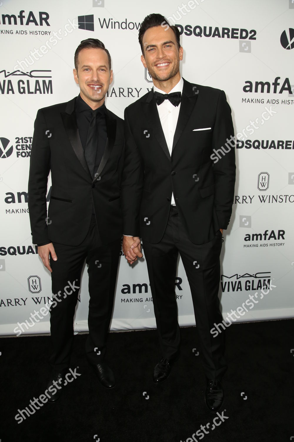 Cheyenne Jackson Husband Jason Landau Editorial Stock Photo Stock