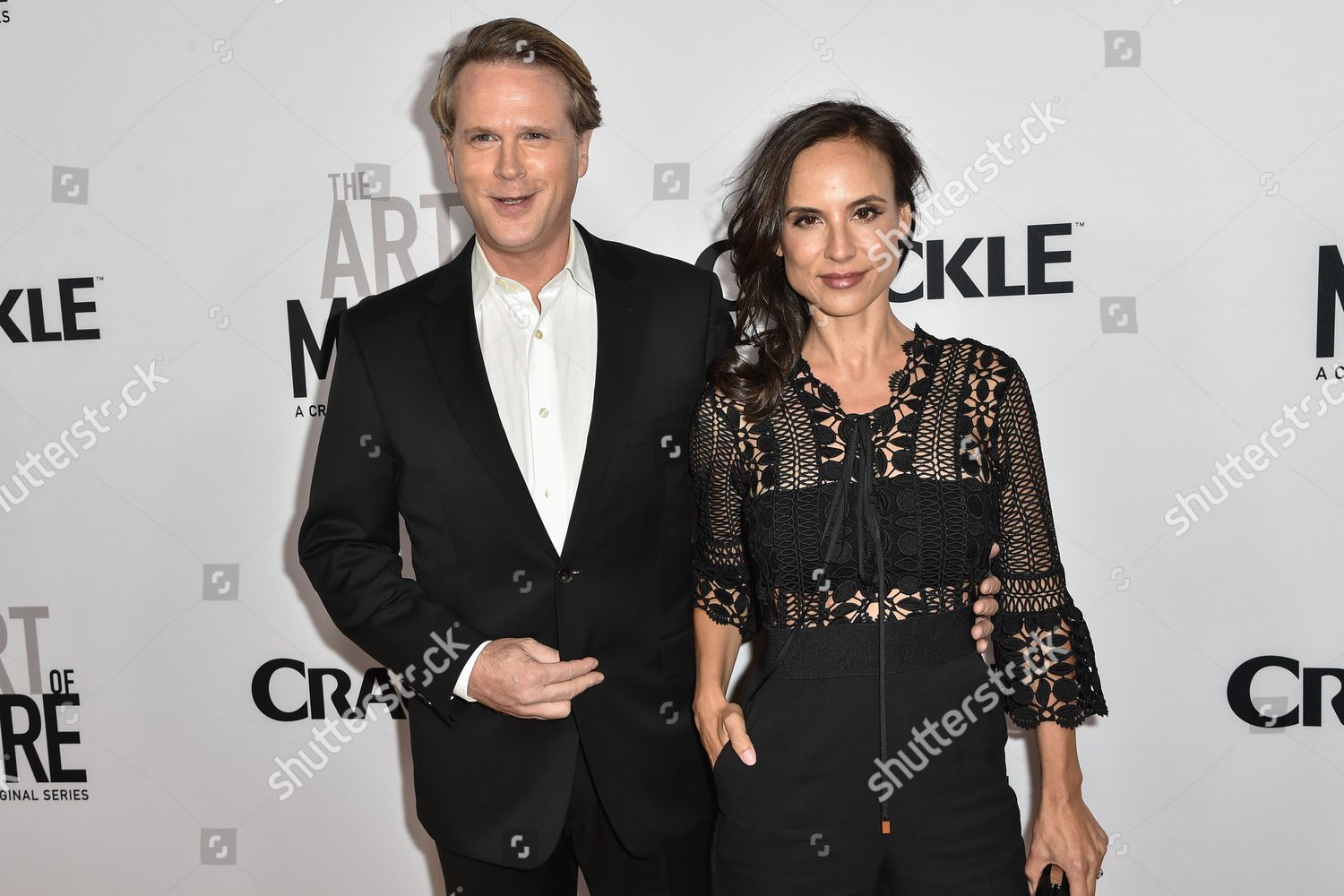Cary Elwes Lisa Marie Kubikoff Editorial Stock Photo - Stock Image