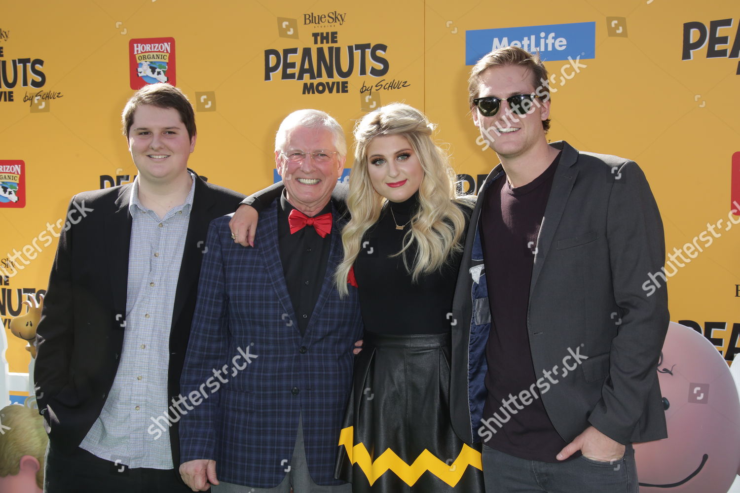 Meghan Trainor Father Brother Guest Editorial Stock Photo - Stock Image