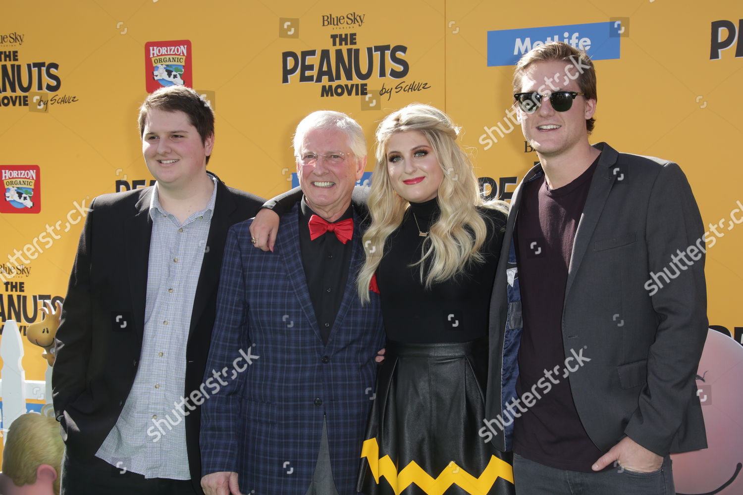 Meghan Trainor Father Brother Guest Editorial Stock Photo - Stock Image