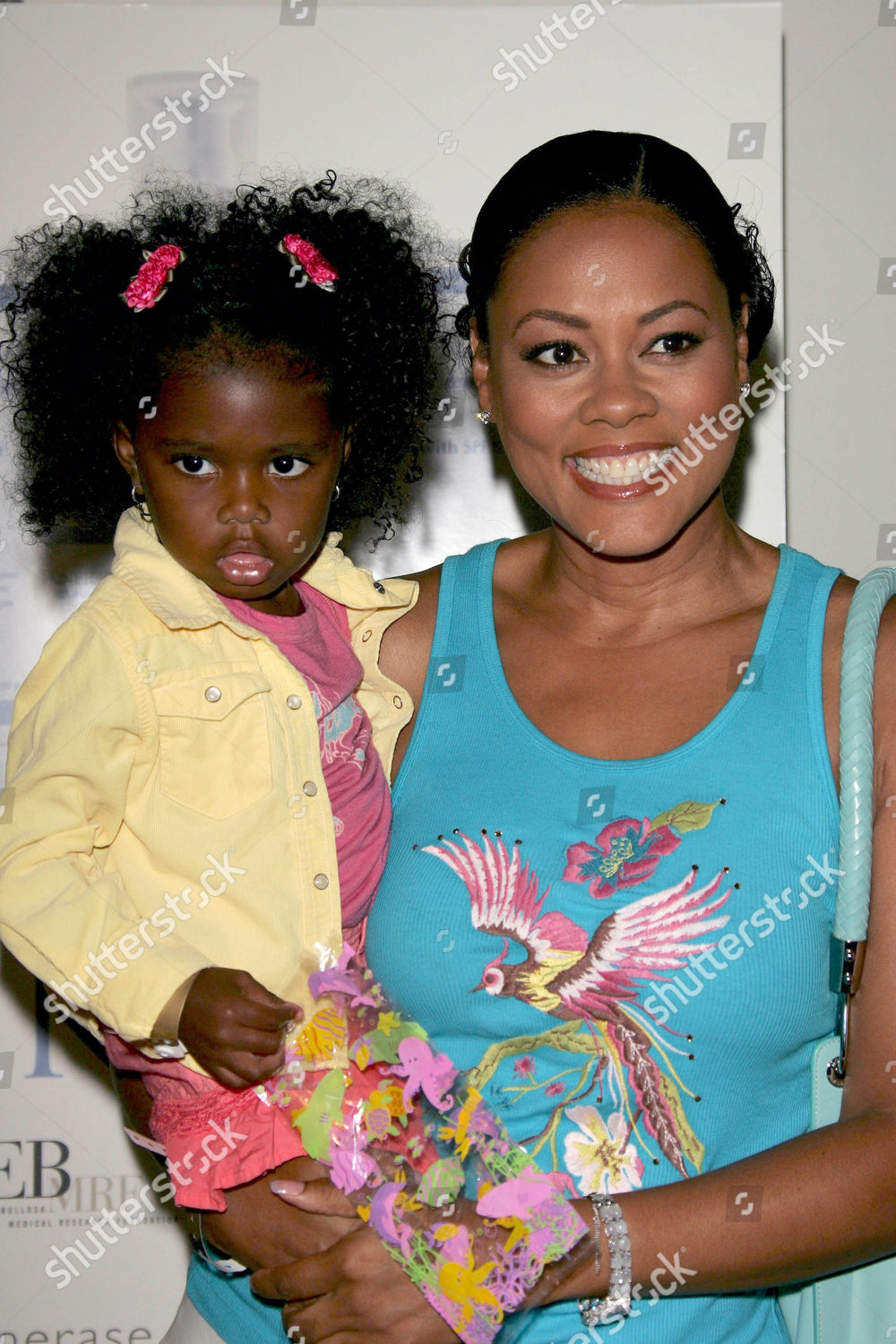 Lela Rochon daughter Asia Rochon Fuqua Editorial Stock Photo - Stock