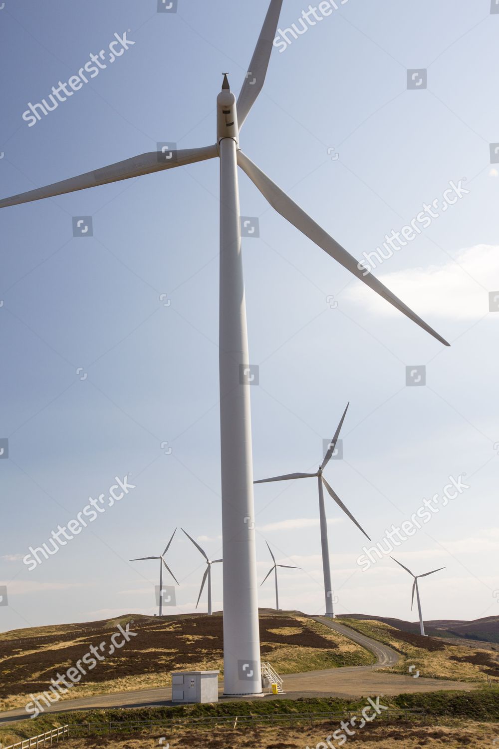 Clyde Wind Farm Southern Uplands Scotland Editorial Stock Photo Stock Image Shutterstock