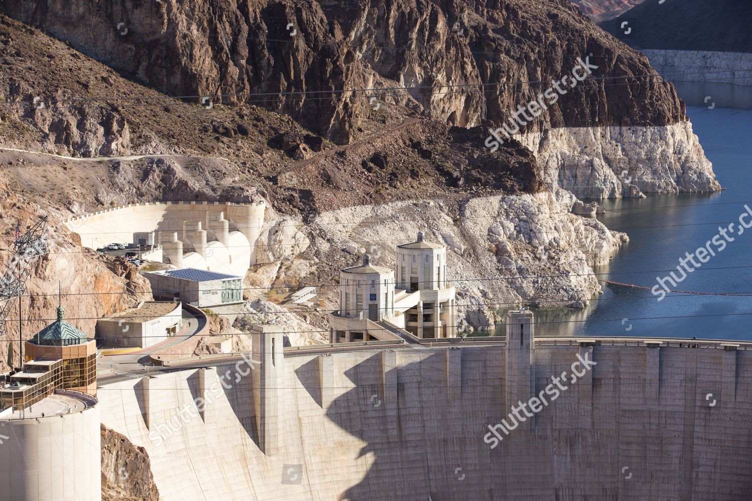 Lake Mead Dam Hydro Plant Nevada Editorial Stock Photo Stock Image