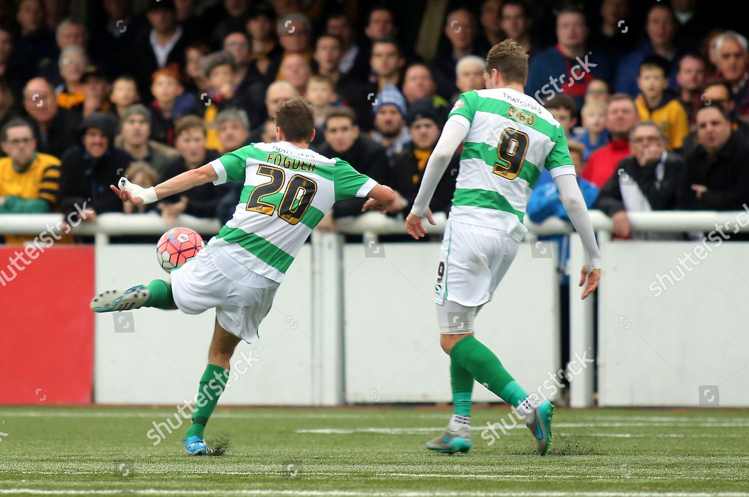 Wes Fogden Scores Yeovils Opening Goal Editorial Stock Photo - Stock ...